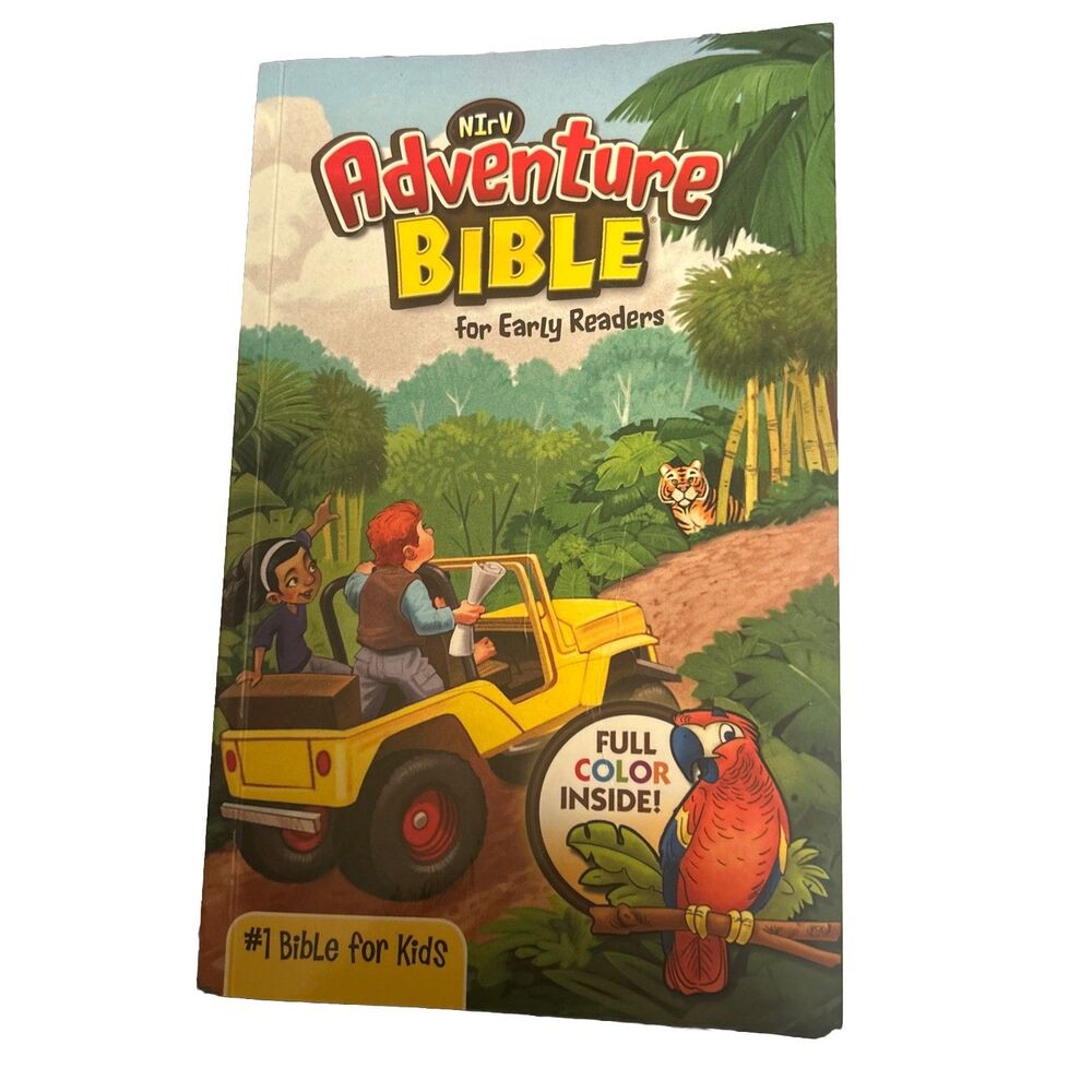 NIrV, Adventure Bible for Early Readers, Hardcover, Full Color